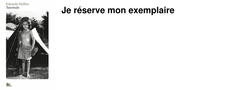 Je r�serve mon exemplaire